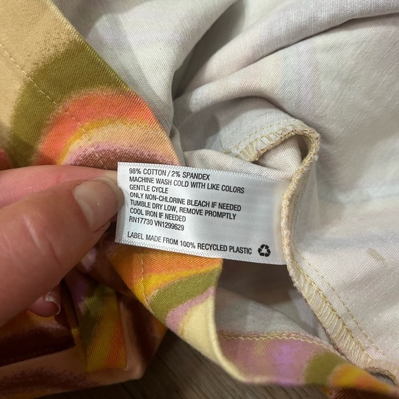 NWT Wild fable Retro Strapless Dress XL‎ Short Mini Bodycon Corset Funky 60s 70s - Picture 12 of 14